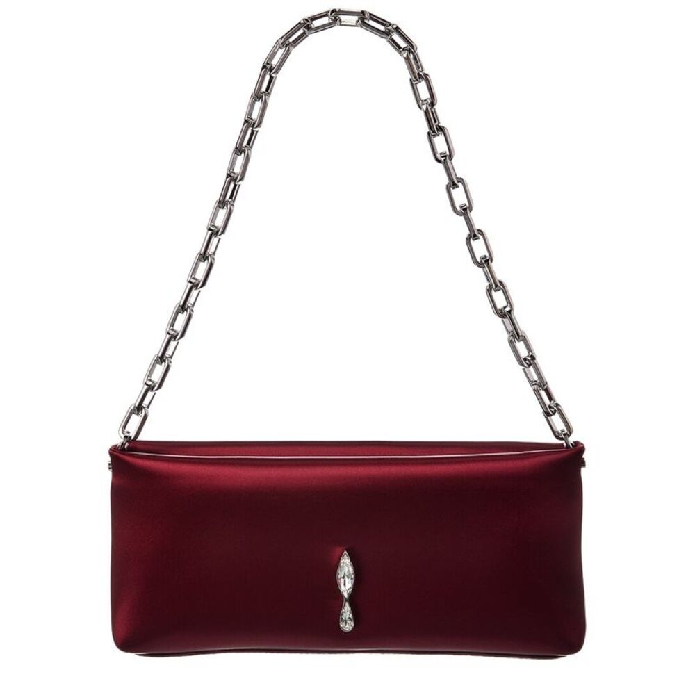 Christian Louboutin Maykimay Neoprene Clutch, Red